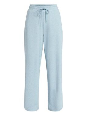 Athletic Works Women's ButterCore Lightweight Wide Leg Pants.color: Blue Whisper